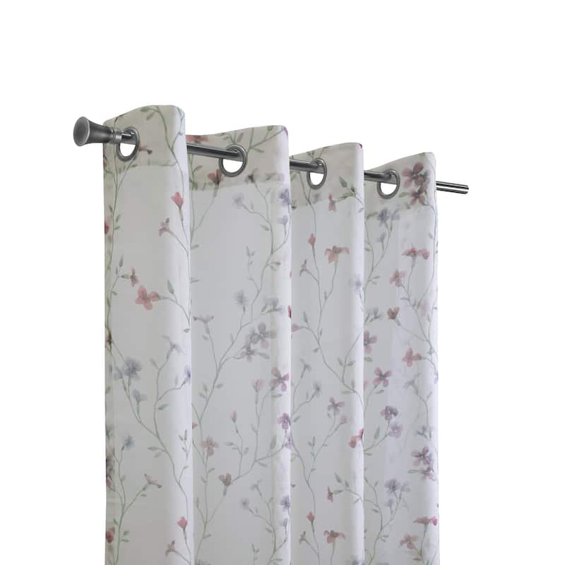Hazel Sheer Grommet Curtain Panel