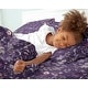 preview thumbnail 3 of 3, Sweet Jojo Designs Boho Wildflower Vintage Floral Girl 4pc Queen Sheet Set - Purple, Teal, Botanical Garden, Flower, Bohemian