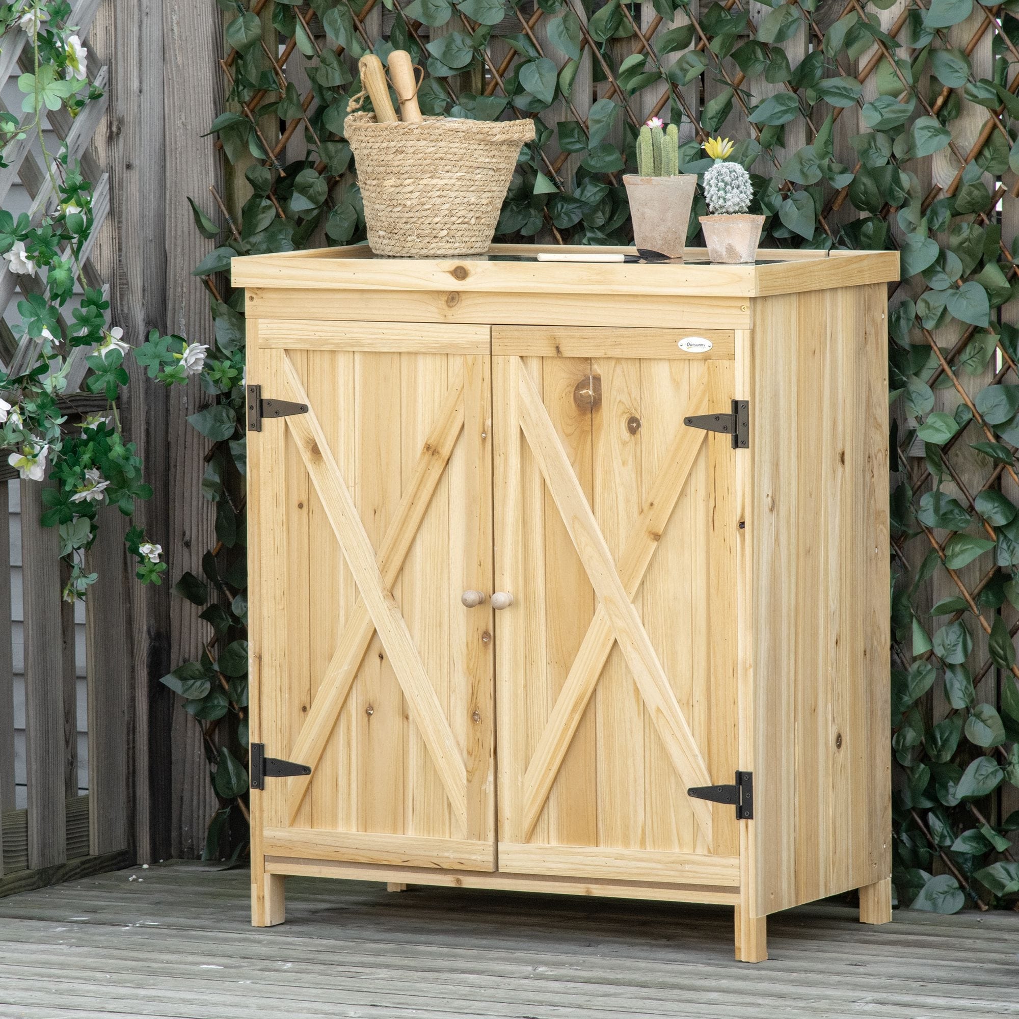 Outdoor on sale tool cupboard