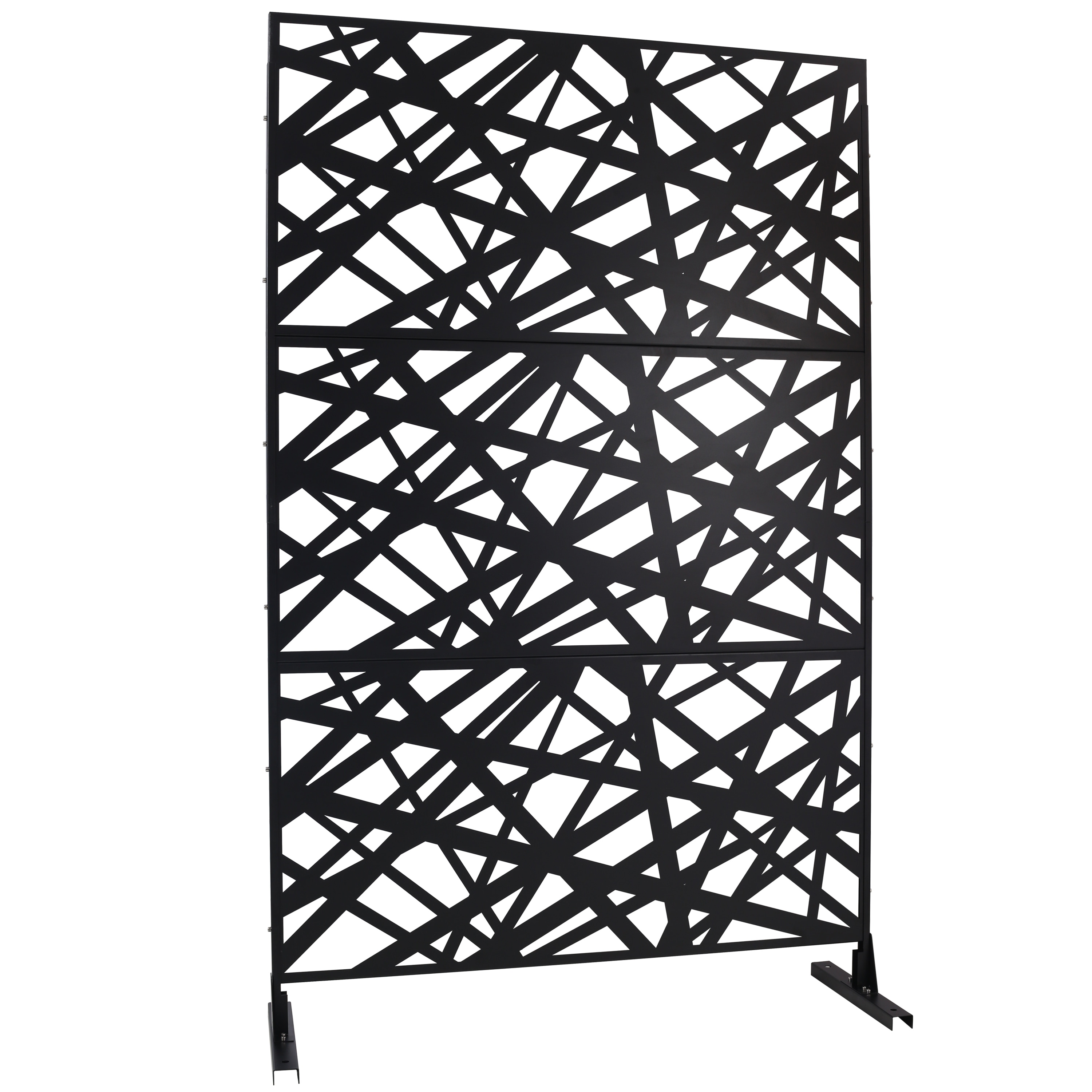 Outdoor & Indoor Privacy Screen Metal Privacy Screen 76" H×48" W