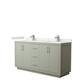 Option Light Green, Nickel Trim, White Quartz Top