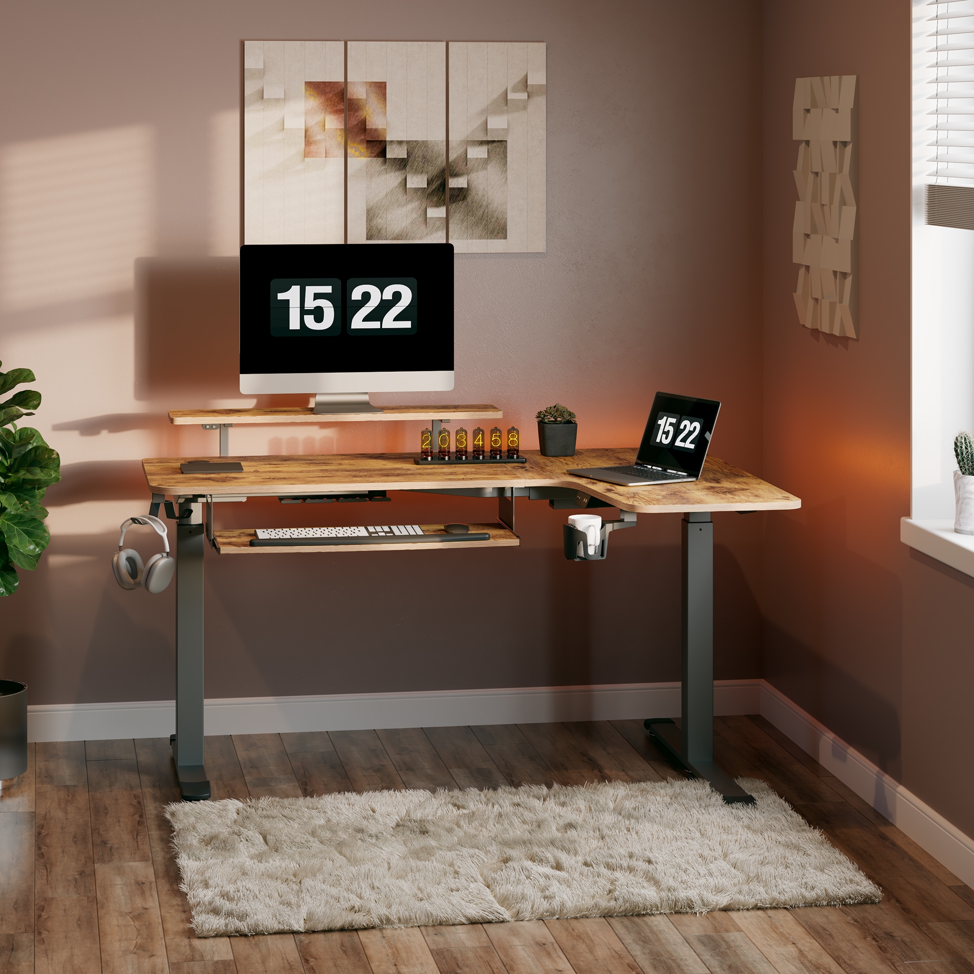 Emporium store ergonomic desk