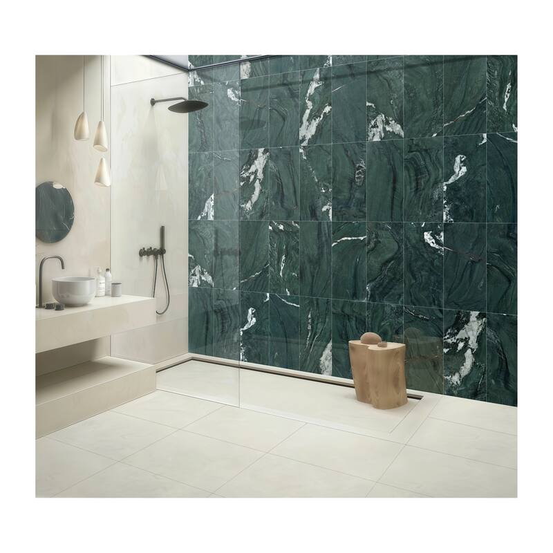 12*24 green natural marble, natural stone, genuine marble, real marble, for wall and floor, polished marble tile, 1 box 4 pcs