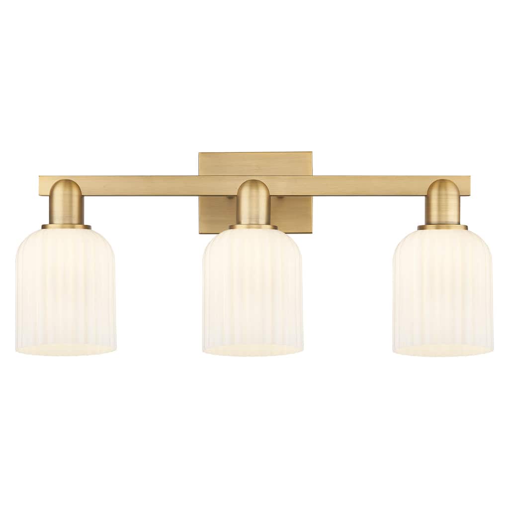 Innovations Lighting 716-3W-G559-5GWH Bridal Veil 3 Light 24" Wide