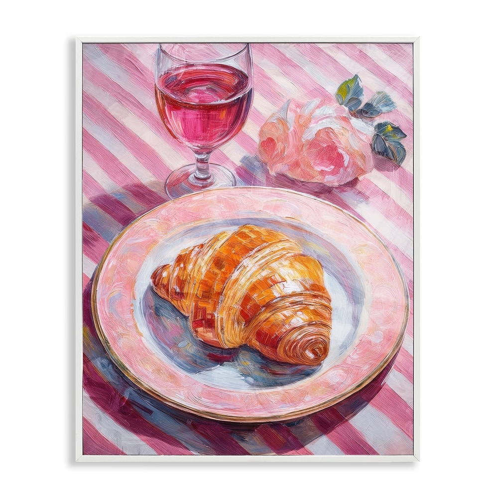 Stupell Pastel Brunch Meal Framed Giclee Art Design By Lil' Rue