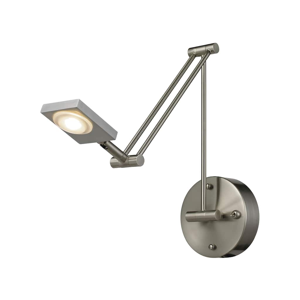 Reilly 5'' High 1-Light Sconce - Brushed Nickel - 5 inch Tall