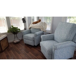 ProLounger Blue Coral Push Back Recliner Chair