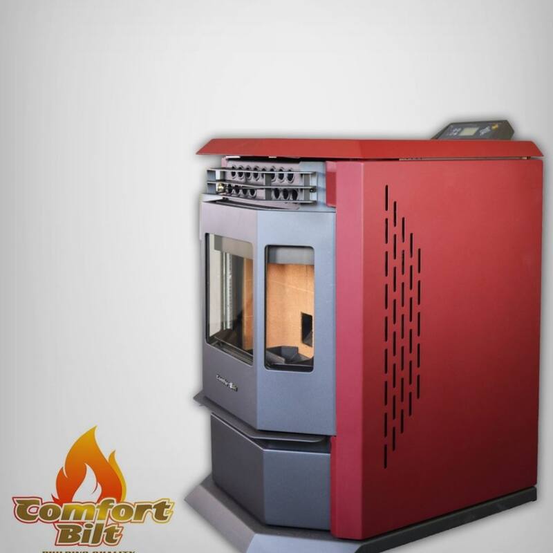 Comfortbilt HP22 Burgundy Pellet Stove