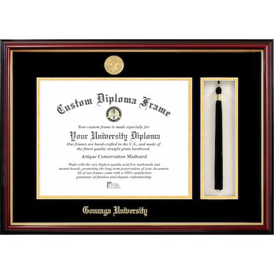 Gonzaga University 14w x 11h Tassel Box and Diploma Frame
