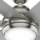 preview thumbnail 8 of 15, Hunter 52" Sotto Ceiling Fan with Integrated LED Light and Handheld Remote
