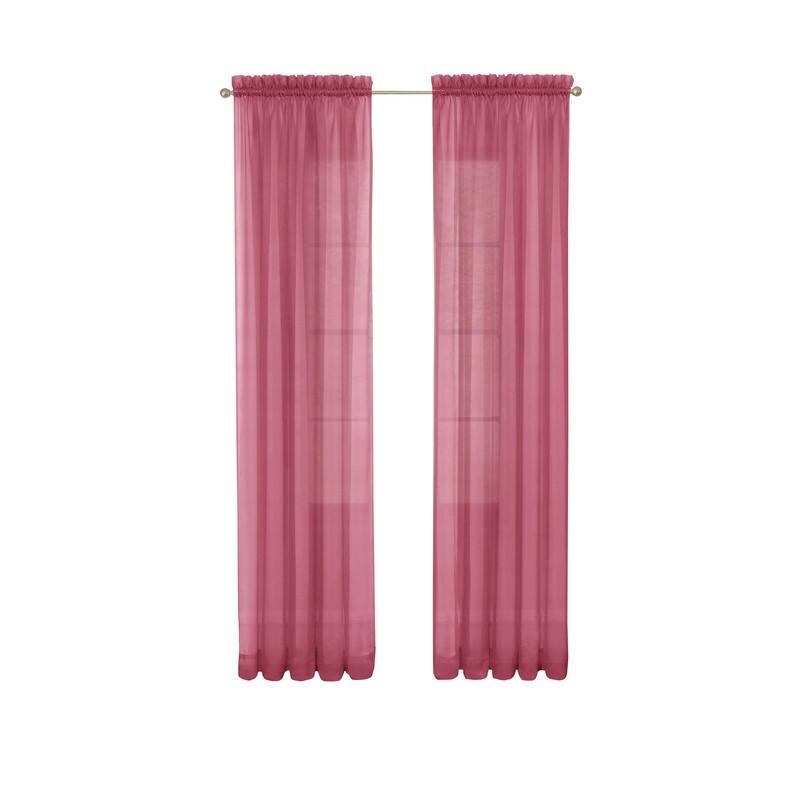 Eclipse Victoria Voile Curtain Panel Pair