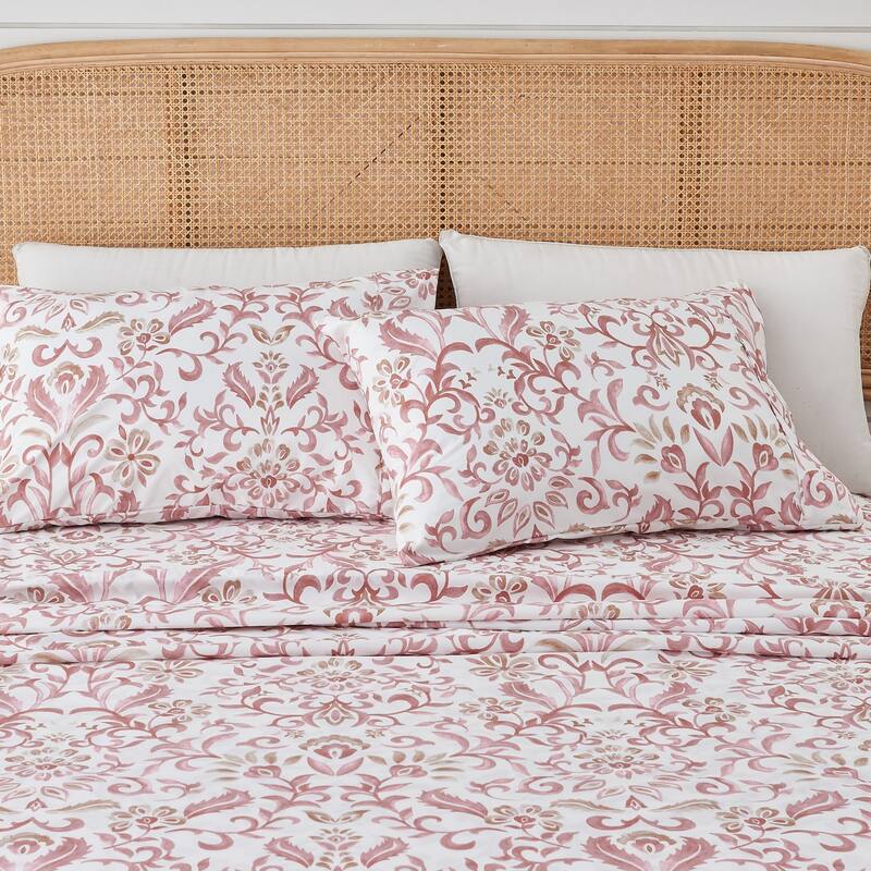Linery & Co. Ultra-Soft Brushed Winter-Themed Microfiber Sheet Set