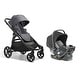 preview thumbnail 1 of 4, Baby Jogger City Select 2 Single-to-Double Modular Travel System, Radiant Slate