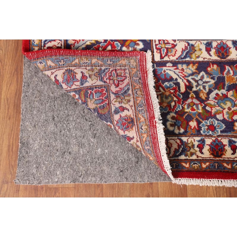 Traditional Najafabad Persian Vintage Rug Handmade Wool Carpet - 9'10"x 13'5"