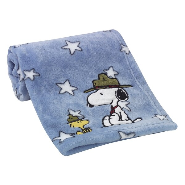 snoopy baby blanket
