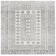preview thumbnail 19 of 20, SAFAVIEH Audrey Deshira Rustic Geometric Rug 6' Square - Ivory/Grey - Square