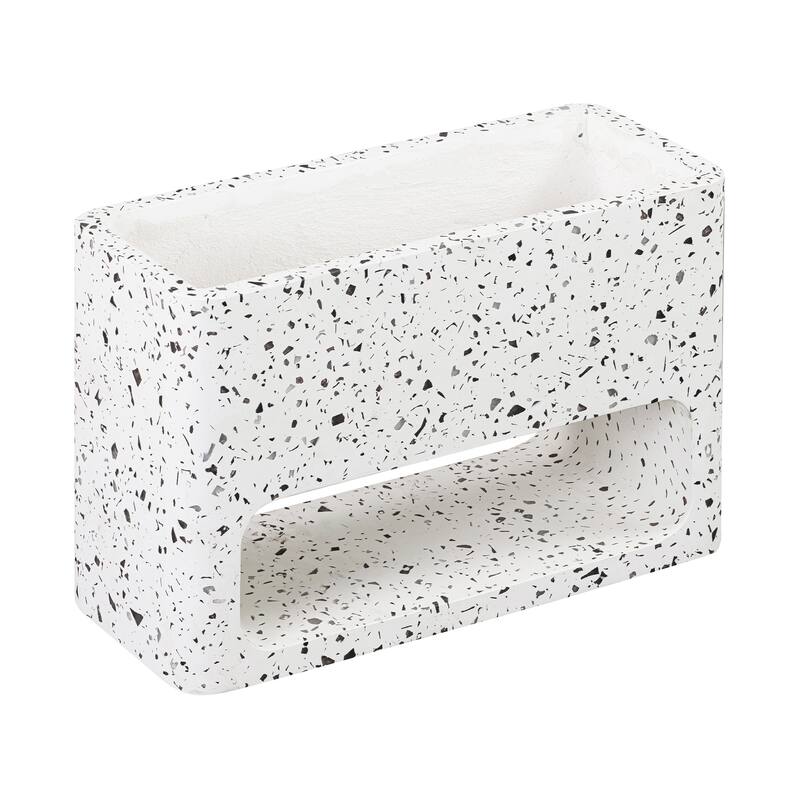 Sunstone Modern Indoor Outdoor Lightweight Concrete Planter