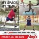 preview thumbnail 5 of 9, AIREX Fitline 140 Closed Cell Foam Fitness Mat for Gym Use, Yoga & Pilates, Aqua