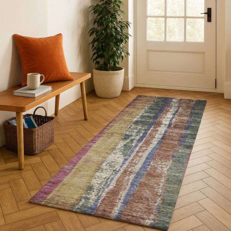 Premium Washable Super Soft Mayfield Rug - Blush - 2'3" x 7'6"