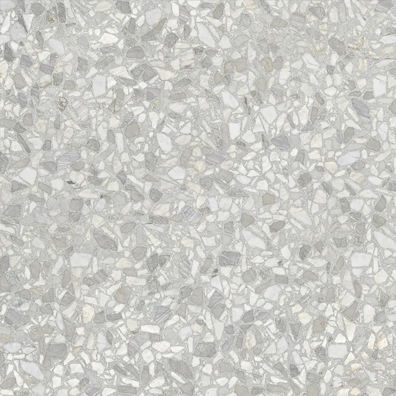 Apollo tile 36" x 36" Terra Mia Matte White with gray flecks Porcelain Tile (8.72 sq ft/case) - 1 Pack