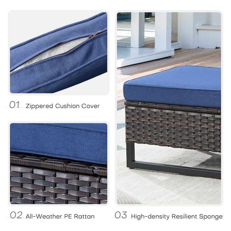 Outdoor Fire Pit Table with Patio Funiture