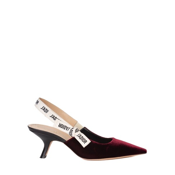 dior slingback kitten heels