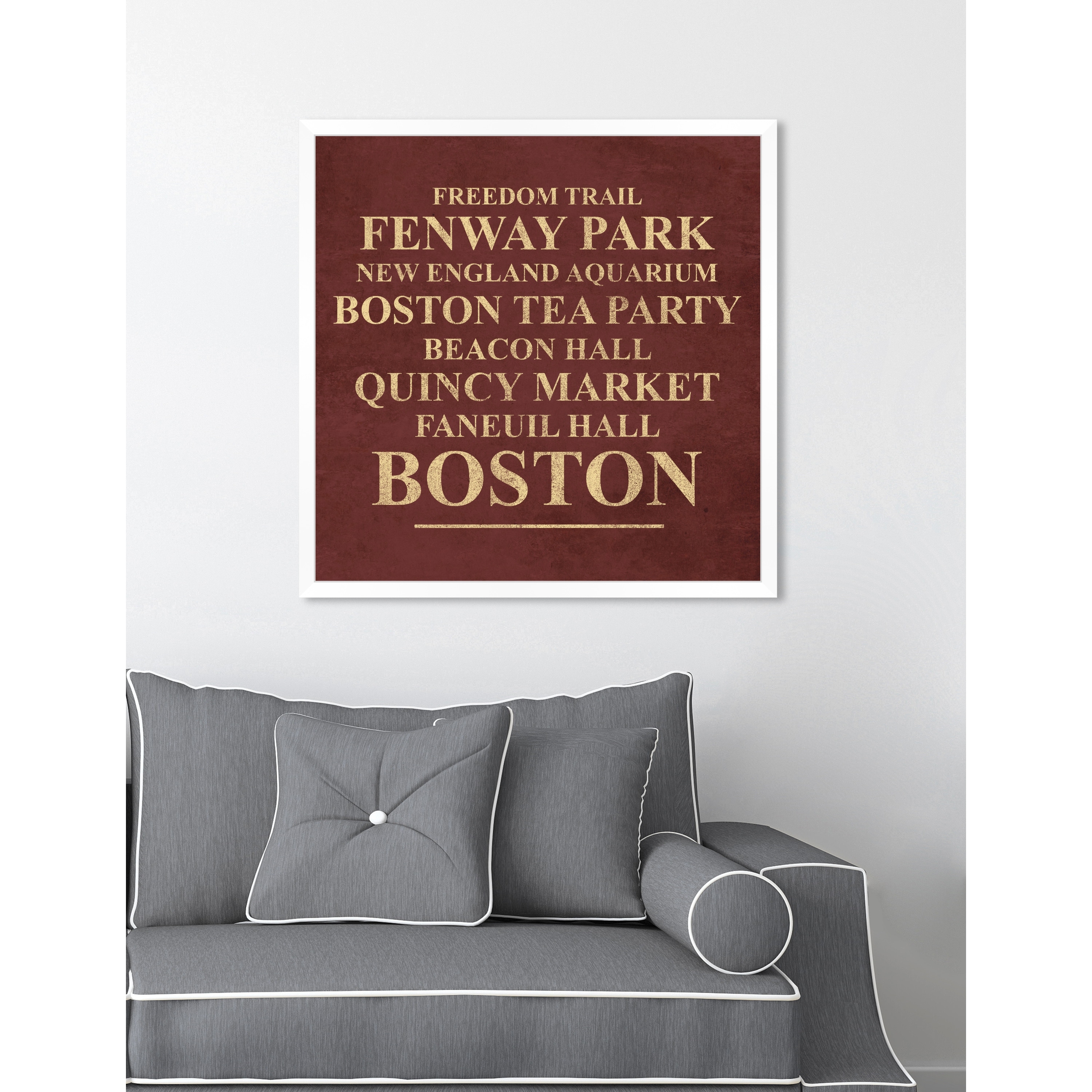 Framed Boston Red Sox 2013 World Series Champions Composite 34x22.5 Sports Poster - 34 x 22
