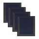preview thumbnail 9 of 31, DesignOvation Traditional Photo Album, Holds 440 4x6 Photos (Set of 4) 440 Photos - Black