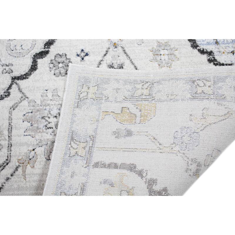 Bashian Soren Ivory Transitional Area Rug