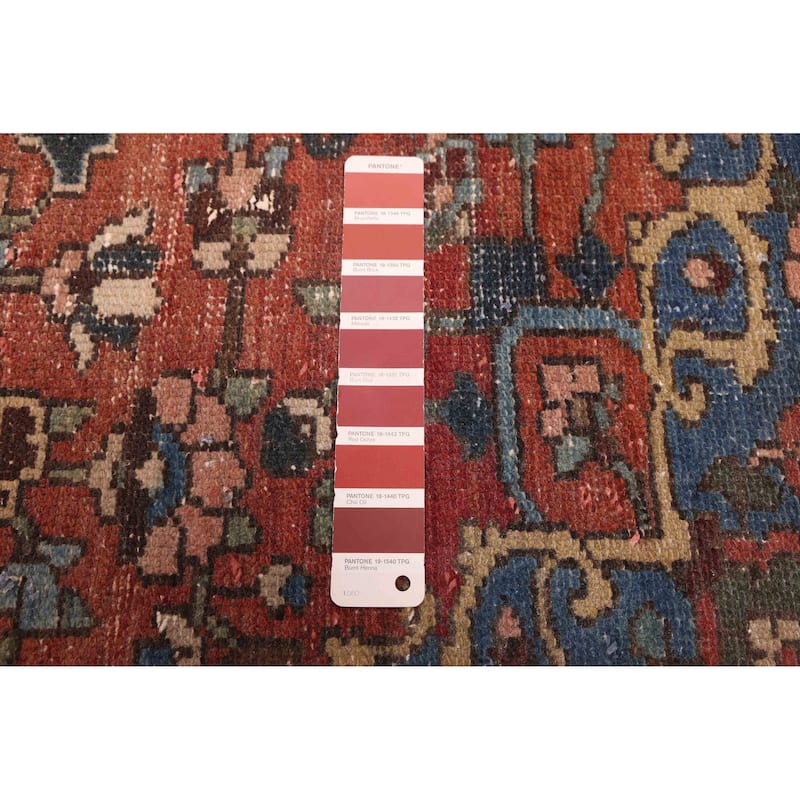 ECARPETGALLERY Hand-knotted Kayseri Vintage Red Wool Rug - 4'7 x 6'4