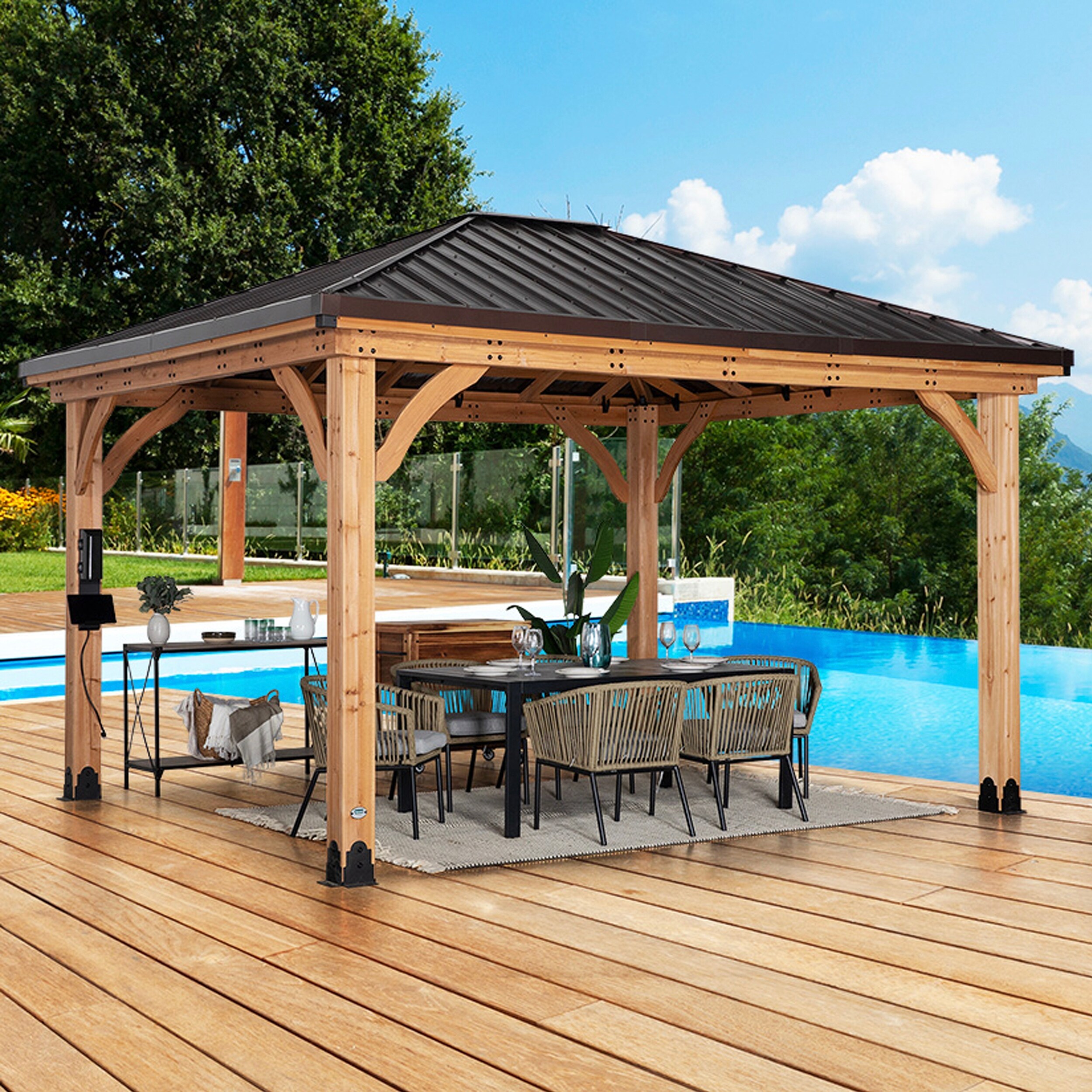 Backyard Discovery 14 x 12 Barrington Gazebo