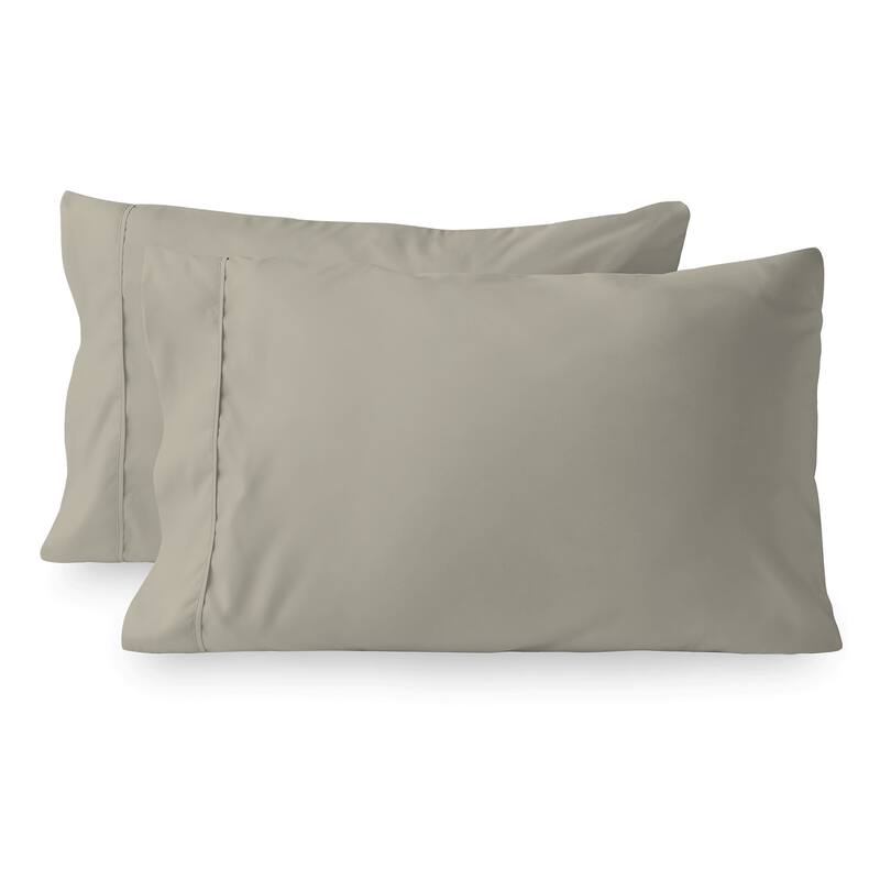 Purity Home 400TC 100% Cotton Cool & Crisp Pillowcase Set