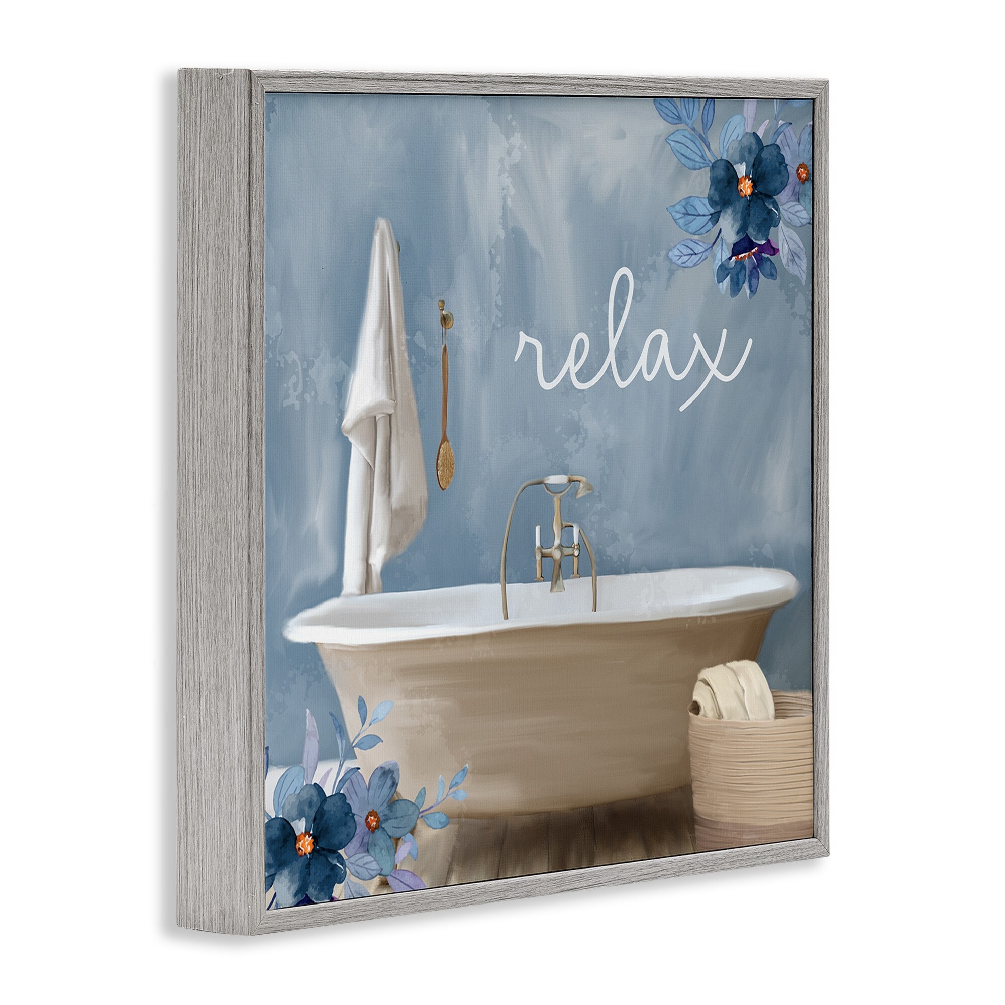 Stupell-Blue-Floral-Relax-