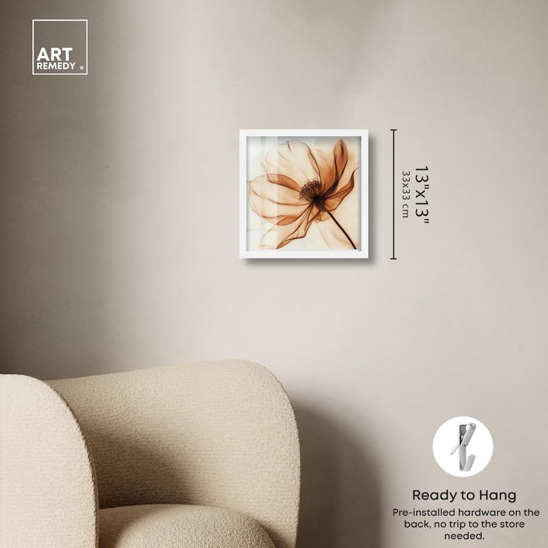 Fragile Elegance II Shadowbox by Art Remedy