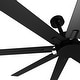 preview thumbnail 4 of 4, Timechee 65" 8-Blade Metal Ceiling Fan with Remote Control and Timing - 65 inches