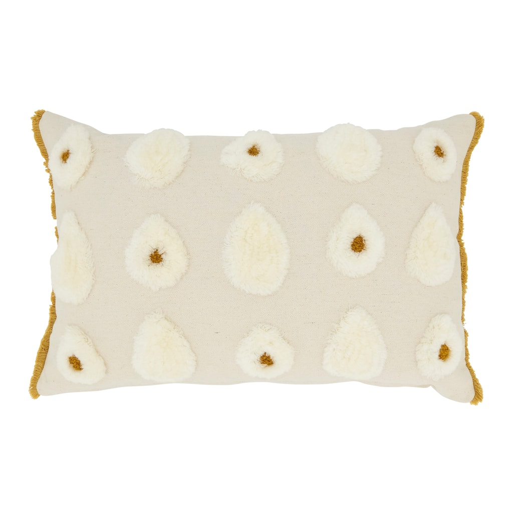 Dreamy Pom Pom Throw Pillow
