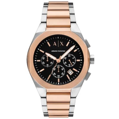 Armani Exchange Men's Rafael Black Dial Watch - AX4181 - 6 (36)