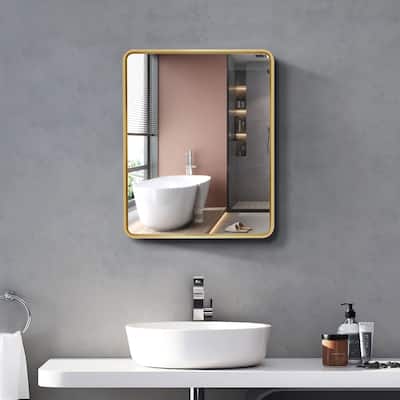 Versatile Bathroom Medicine Cabinet with Mirror, Offering Multiple Installation Options and Ample Storage Space.