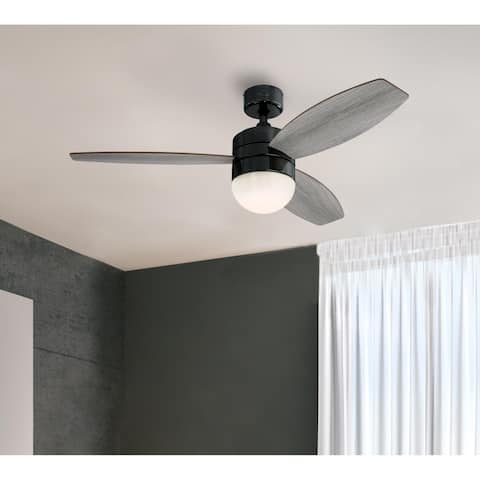 Westinghouse Lighting Drake 48" Gun Metal LED Indoor Ceiling Fan with Remote Control