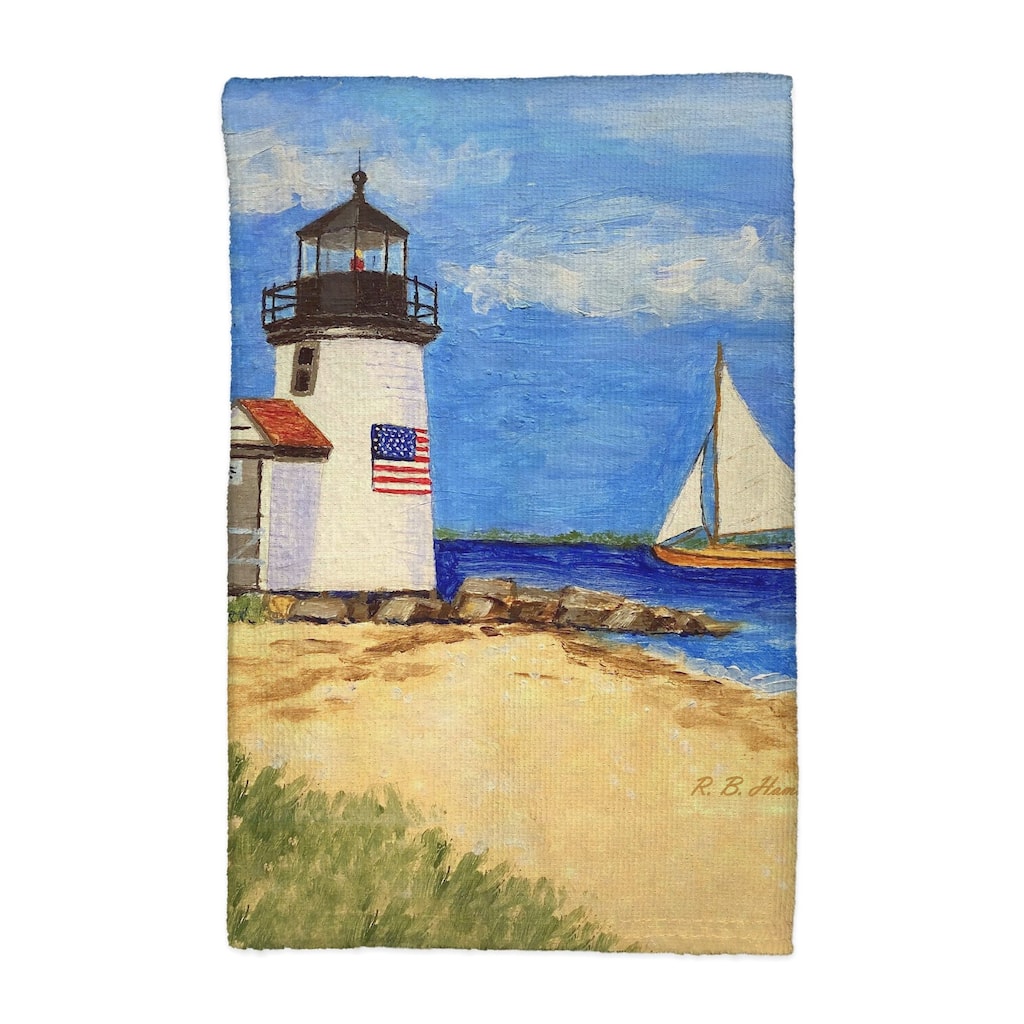 Brant Point Lighthouse, MA Kitchen Towel - 16x25