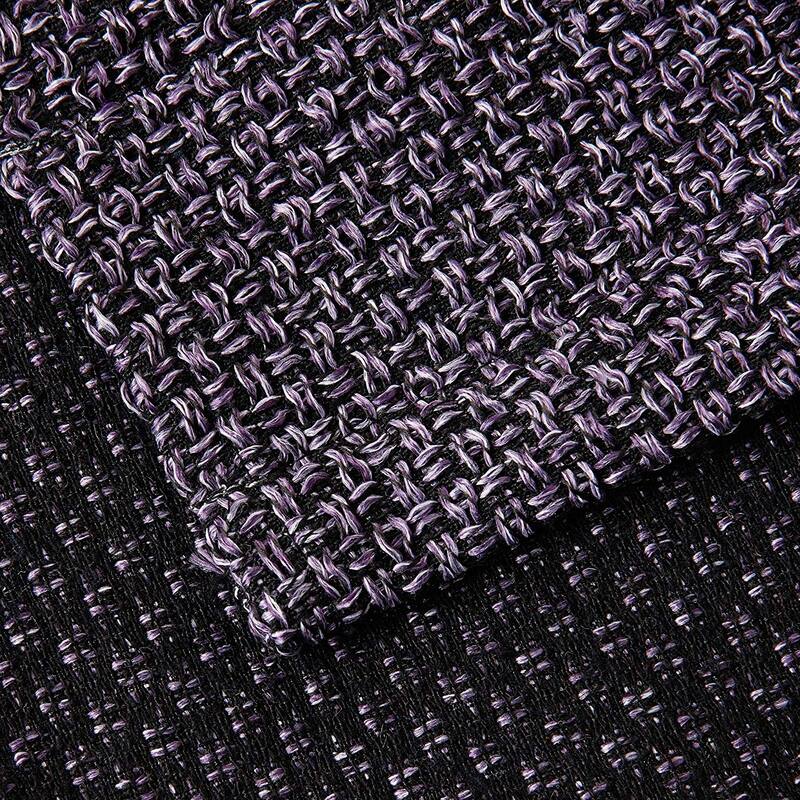 Violet Linen Chenille Basket Weave Design, Polyester Chenille, Damask Poly, 60" x 15", Straight, Rod Pocket Curtain Valance
