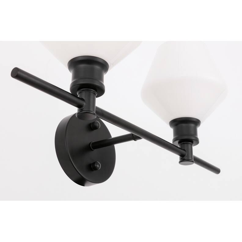 Gerald 2-Light Wall Sconce - 19.1/10.2 - 19.1/10.2