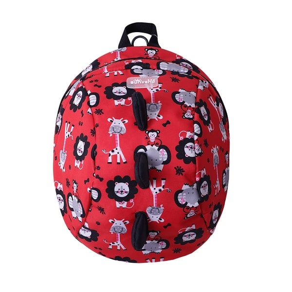 slide 1 of 1, Sunveno Toddler Harness Leash Backpack Red