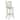 Verona Linen Ladder Back Swivel Bar Stool by iNSPIRE Q Classic