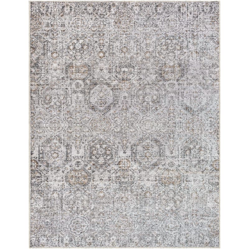 Livabliss Vinny Washable Traditional Area Rug