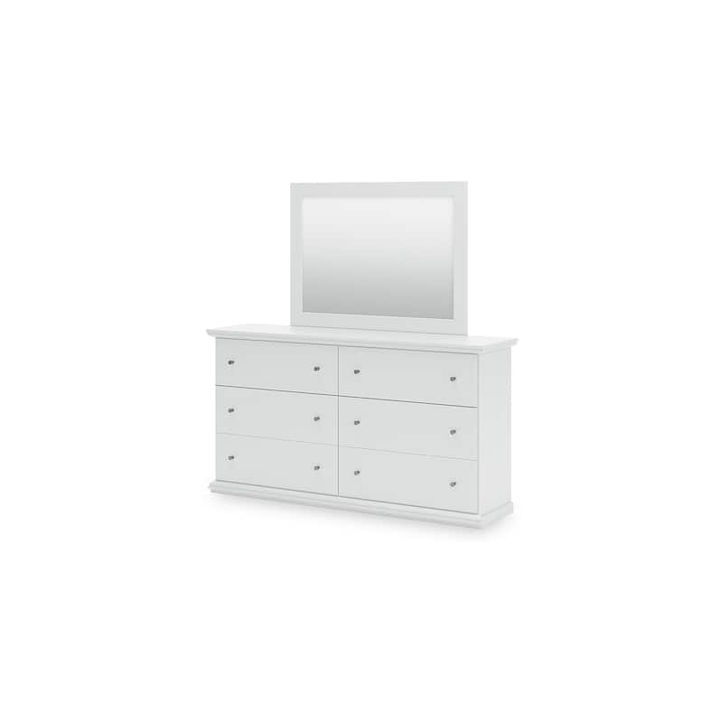 Signature Design by Ashley Bostwick Shoals White Dresser and Mirror