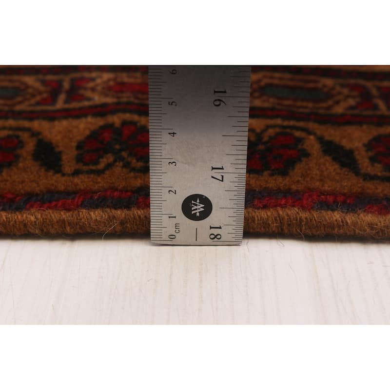 ECARPETGALLERY Hand-knotted Teimani Brown Wool Rug - 6'9 x 9'7