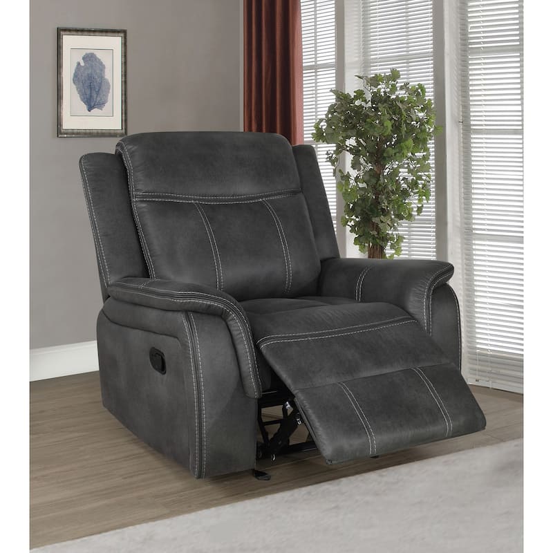 Valhalla Padded Armrest Upholstered Glider Recliner