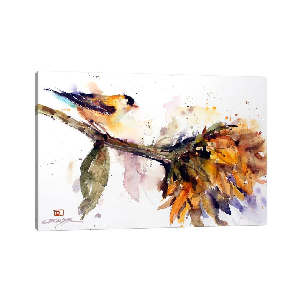iCanvas "Sitting on the Tree" by Dean Crouser Canvas Print