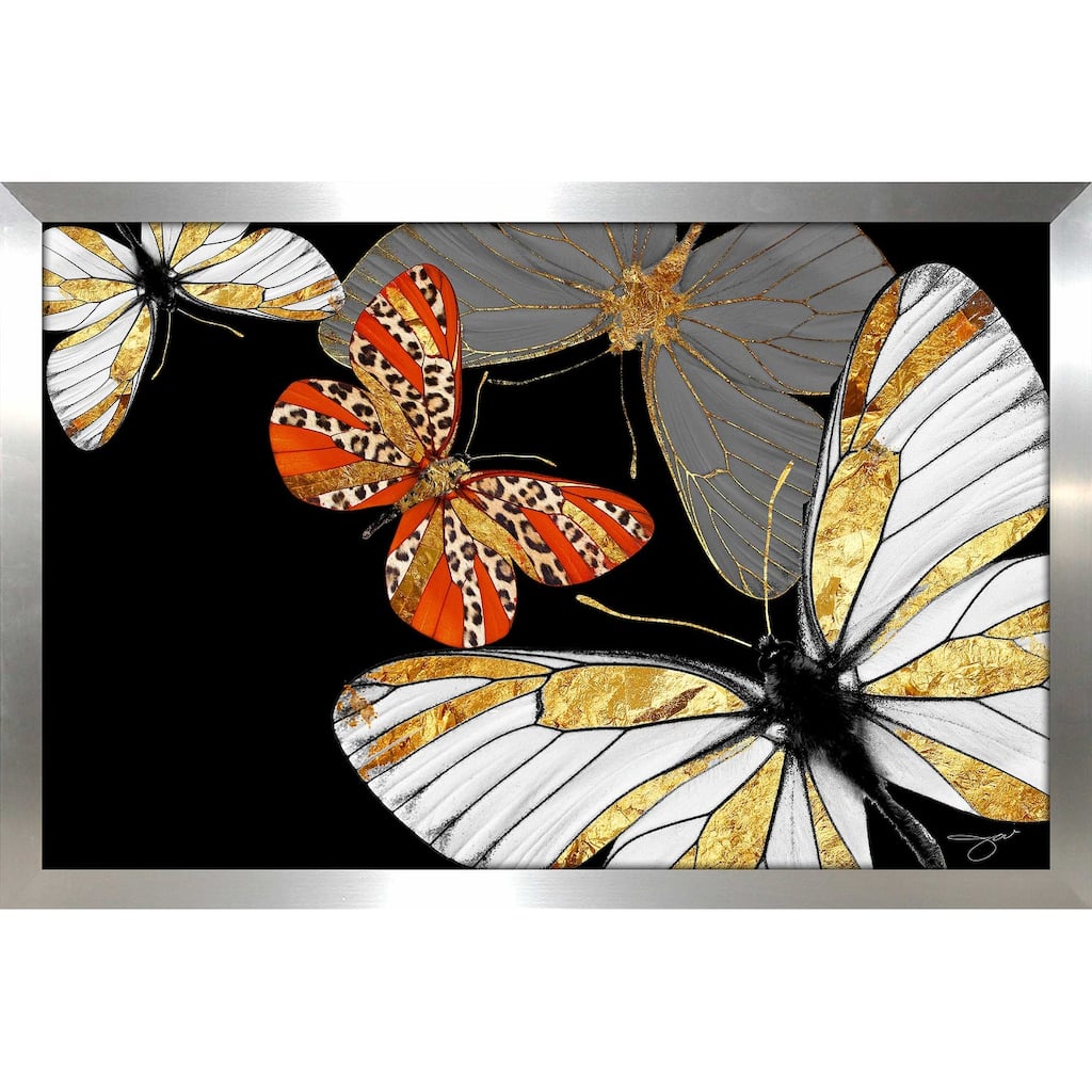 "Fly In Gold" by Jodi Print on Acrylic